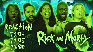 Evil Morty AND Prime Rick? - Rick and Morty 7x4 7x5 7x6 Group Reaction