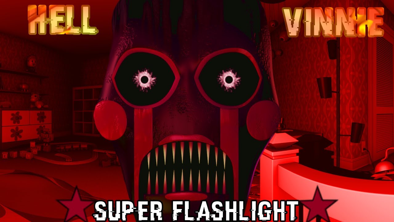 FNaC 3 - Hell Vinnie (with Super Flashlight) Completed