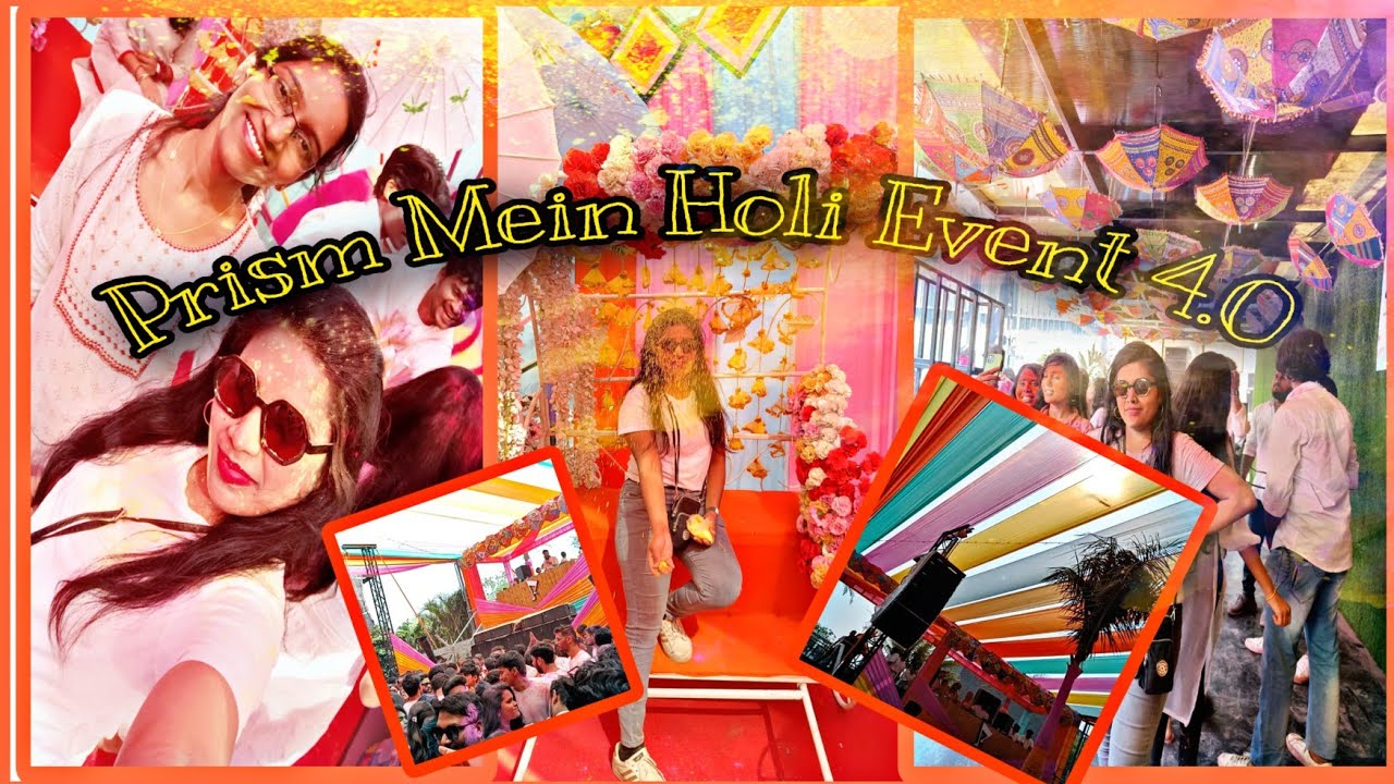 Holi event at Prism Club and Kitchen Hyderabad / Book My Show / March