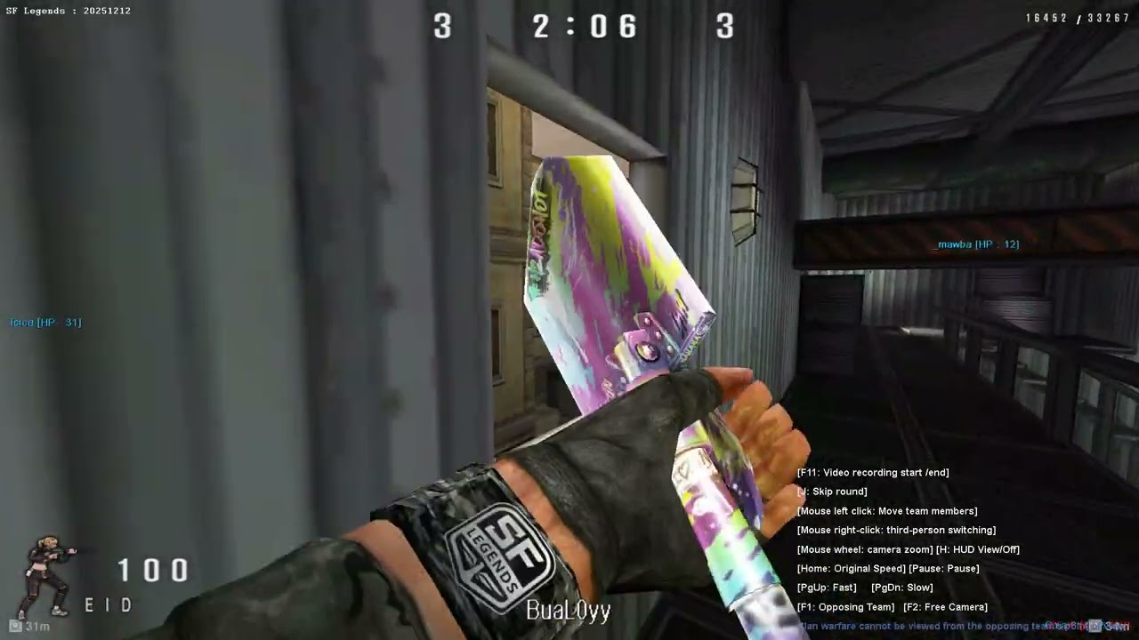 SF Legends - BuaL0yy is a bot