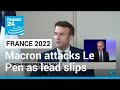 French presidential election: Macron attacks Le Pen as lead slips in latest polls • FRANCE 24