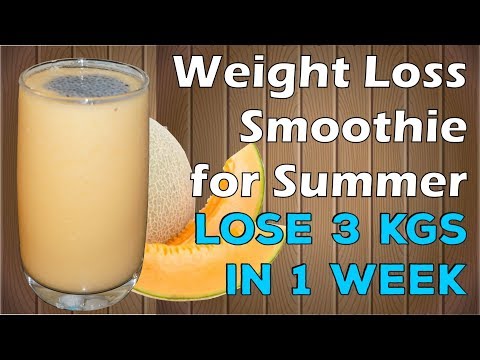 summer-weight-loss-drink:-muskmelon-smoothie-|-healthy-smoothie-recipe-for-weight-loss