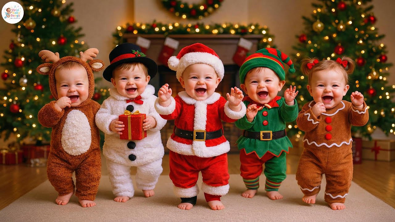 Jingle Bells Song 2026 | Baby Dance & Holiday Fun Christmas Song for ...
