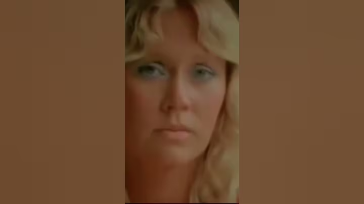 ABBA NOW AND THEN AGNETHA FALTSKOG RARE CLIP THE WINNER TAKES IT ALL VIDEO OUTTAKE
