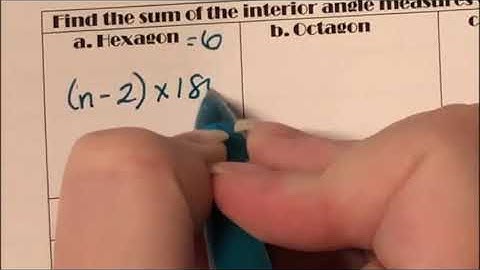 Chapter 5 Lesson 4 Polygons and Angles Ravenclaw Math 8
