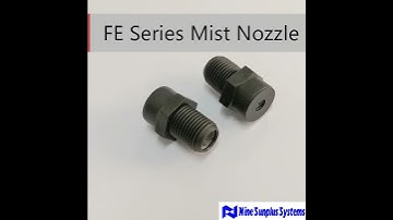 NSS - Testing Video of FE Series Plastic Misting Nozzle NS6351