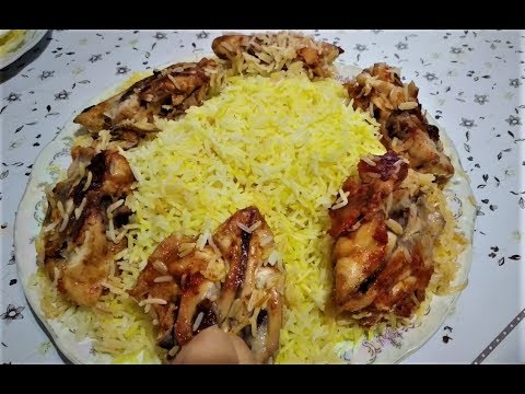 🥣 Döşəmə Plov Resepti 🔥 Qızarmış 🐓Toyuq əti İlə (Şəmkir Plovu)