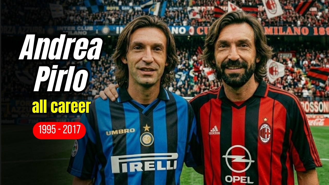 The EVOLUTION of Andrea Pirlo | Every Club & ItalyNational Team (Cinematic 4K Tribute)