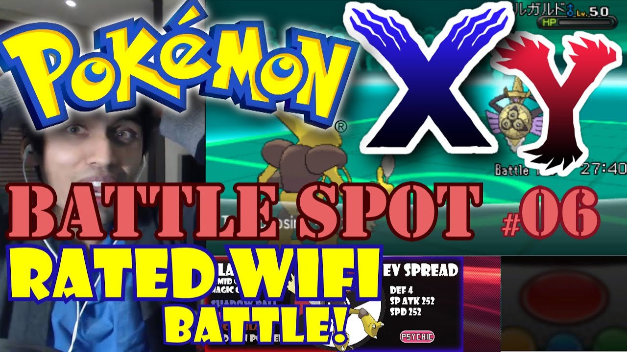 Pokemon X/Y (LIVE BodyCam) BS Rated WiFi Battles #06