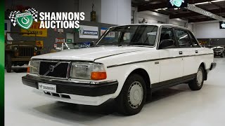 1987 Volvo 240 GL Sedan - 2021 Shannons Spring Timed Online Auction