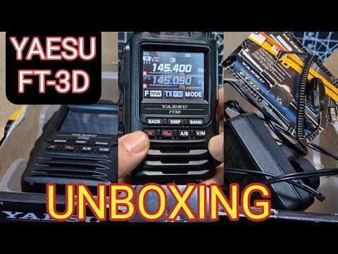 YAESU FT3D - UNBOX & TEST - YouTube