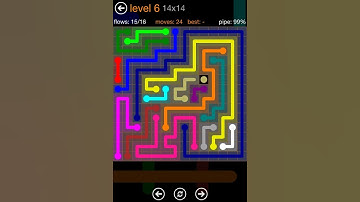 Flow Free 14x14 Level 6 Solution Jumbo Pack (iPad)