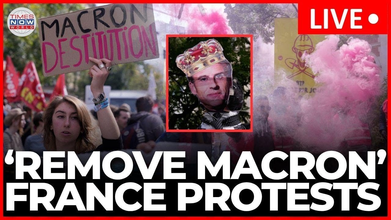 FRANCE PROTESTS LIVE: Macron’s Pension Battle Returns, France Shuts Down in Strike