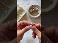 【作製動画】コットンパールと樹脂パールを合わせてワイヤーで編みます♡#ハンドメイド #ハンドメイドアクセサリー #ハンドメイド作り方 # #handmade #handmadejewelry
