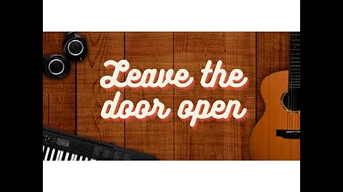 Bruno Mars, Anderson .Paak - Leave The Door Open (Lyrics) Cover