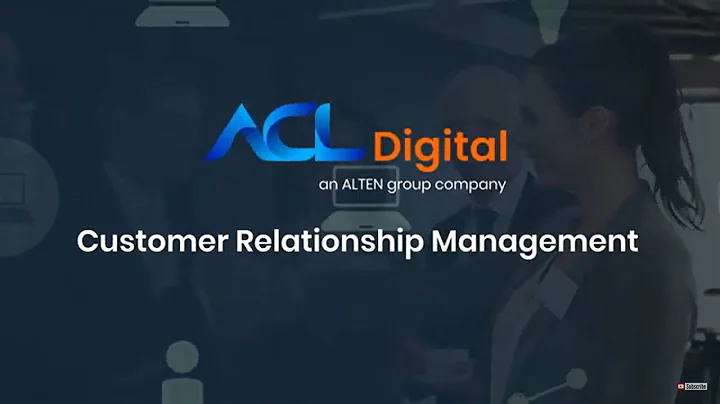 Customer Relationship Management (CRM) | Generative AI | ACL Digital
