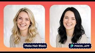 How to Make Hair Black on a Photo screenshot 2
