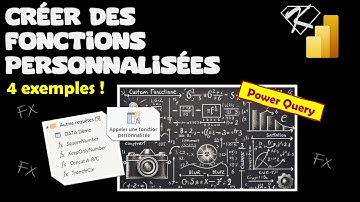 Power BI : Créer des fonctions personnalisées avec Power Query Tutoriel