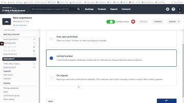 Create New Products in Bokun