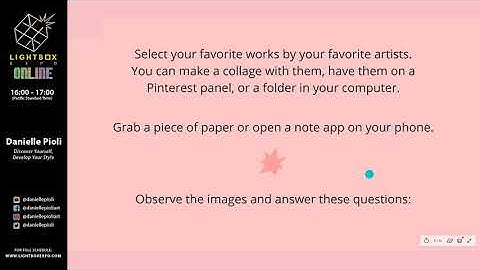 Discover Yourself, Develop Your Style | LIGHTBOX EXPO ONLINE 2020