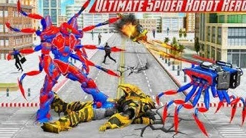 Spider Robot Game## Monster Truck Robot Transform