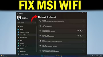How To Fix MSI Wi-Fi Not Working On Windows 11 - Quick Fix