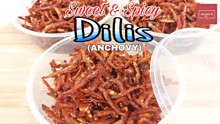 How to cook Dilis (Anchovy) Sweet & Spicy | KitcheNet Ph