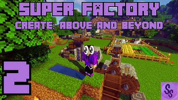 OUR FIRST MACHINES - MINECRAFT CREATE: ABOVE AND BEYOND