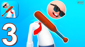 Crazy Office Slap & Smash - Gameplay Walkthrough Part 3 Stickman Crazy Office Fight New Weapons