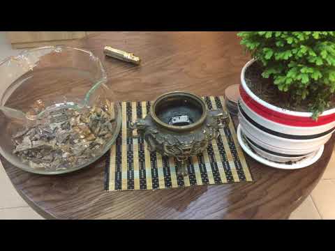 Video Hướng dẫn Cách đốt trầm hương mảnh vụn bằng than hoạt... - youtube