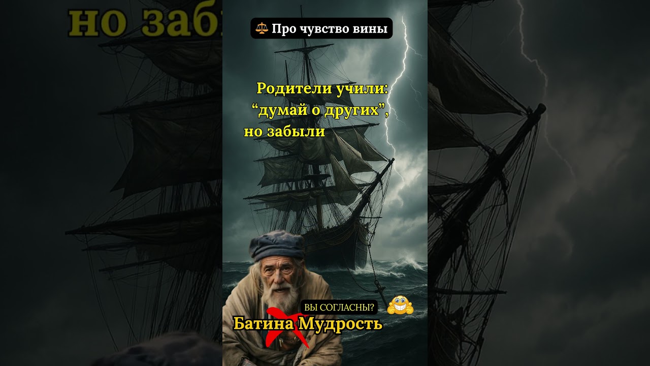 Про чувство вины! Батина Мудрость! 