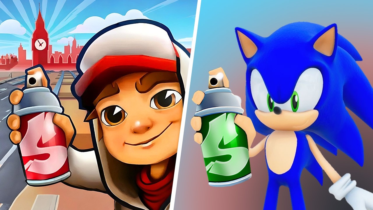 Subway Surfers VS Sonic the Hedgehog, Subway Surfers New Update London Lucky Creatures, Subway Surf