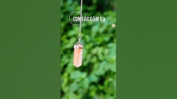 Mặt dây chuyền con lắc cảm xạ đá mã não #conlắccảmxạ #matdaychuyen