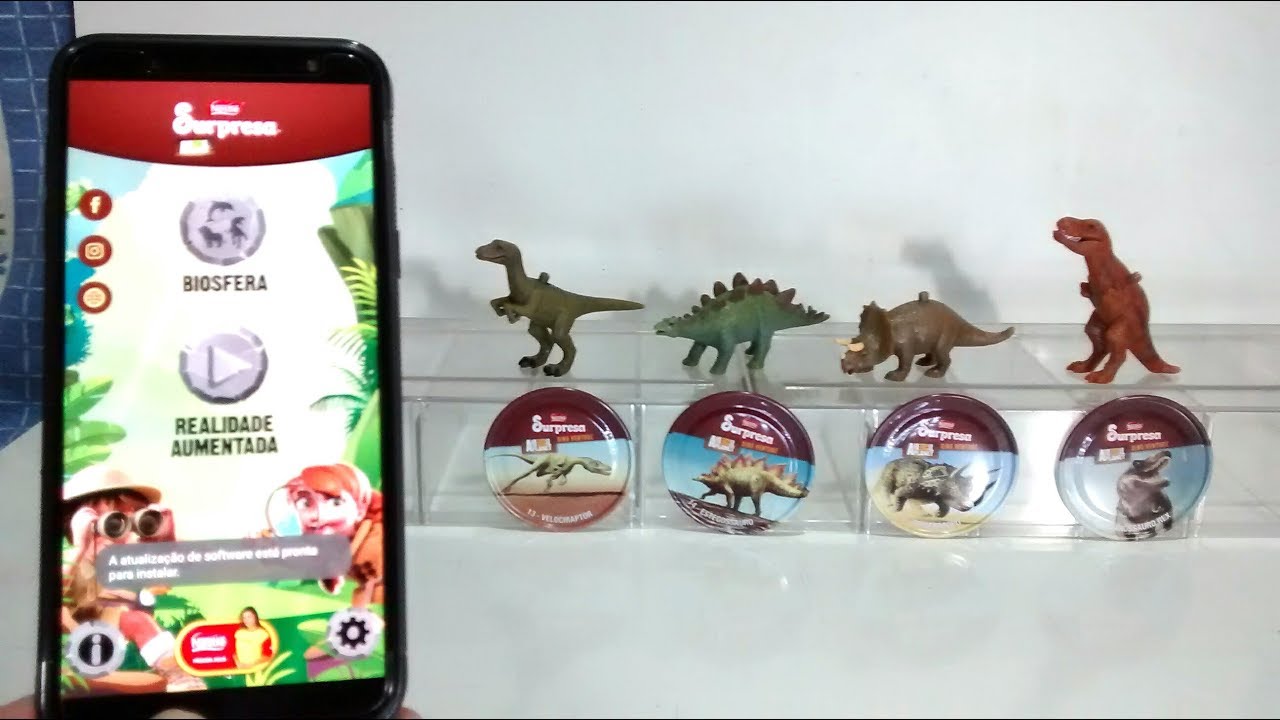 Kinder Ovo ganha app de realidade aumentada com 13 jogos - TecMundo