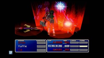FF7 all 4 Enemy Skills mastered