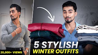 🥶Winter Fashion Hack🥶- 5 STYLISH Winter Outfits Ideas for Men | 2025