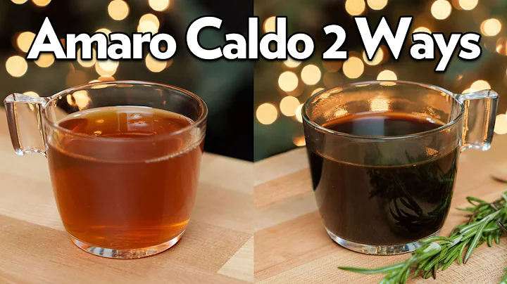 Amaro Caldo 2 ways