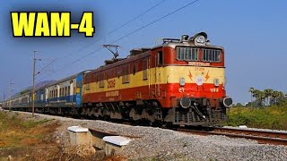 Class WAM-4 Electric Locomotives in India 2015 🇮🇳