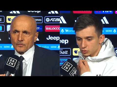 Video JUVE-SASSUOLO 1-1, intervista SPALLETTI: Per il 4 posto ancora tutto aperto