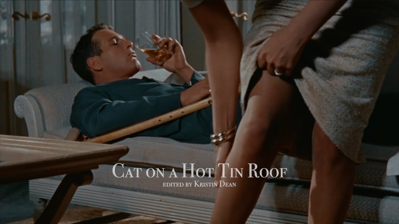 Paul Newman and Elizabeth Taylor  - Cat on a hot tin roof | edited by Kristin Dean