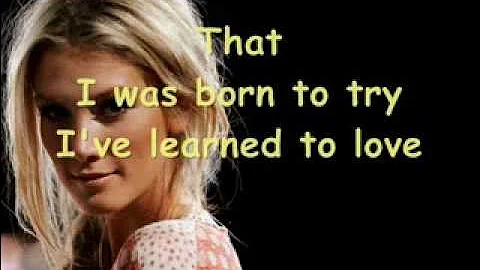 Delta Goodrem - Born to try (lyrics)