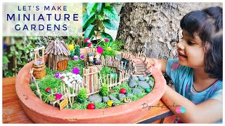 Miniature Gardens | How To Make Miniature Gardens Accessories | DIY Fairy Garden