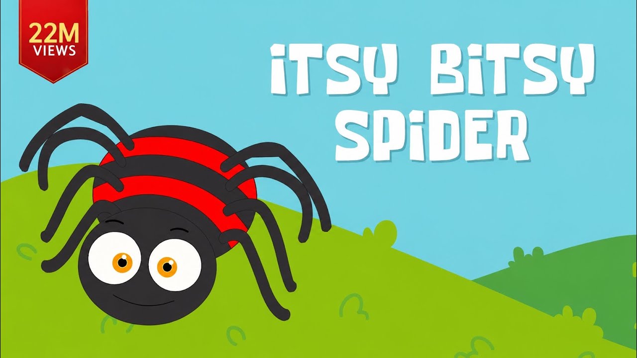Itsy Bitsy Spider Song I Nursery Rhymes By Koko Kids - YouTube