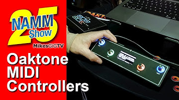 Oaktone MIDI Controllers For Playback Techs | MikesGigTV