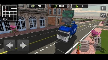 Garbage Truck Driver 2020 - Trash Dump Cleaner - Android gameplay