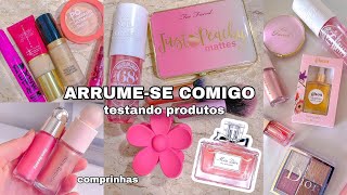 ARRUME-SE COMIGO✨🎀 testando comprinhas de autocuidado