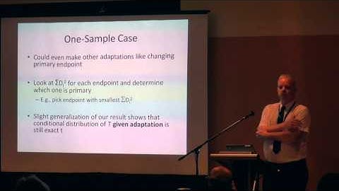 Blinded Adaptations, Permutation Tests, and T-tests - Michael Proschan