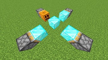 how create a diamond golem