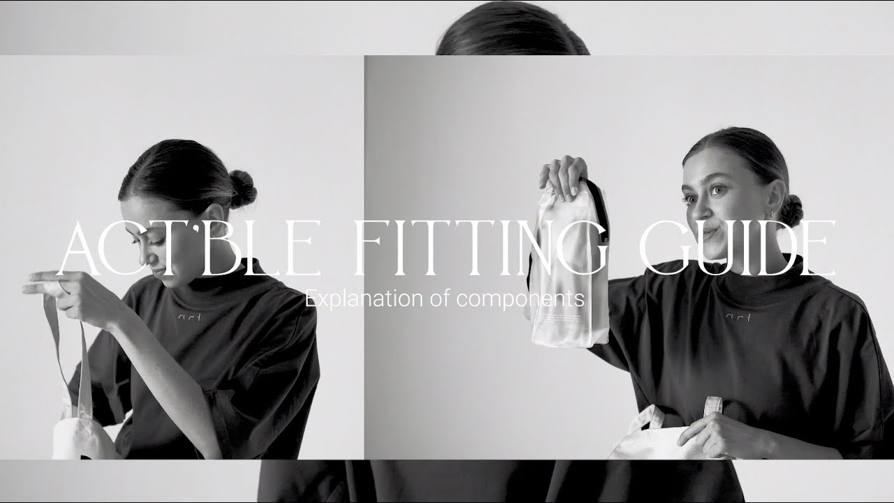 act'pointes / Fitting Guide / EXPLANATION OF COMPONENTS YouTube