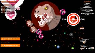 Agario Splitrun with Echo(Sick tricksplit,slow reaction doe)